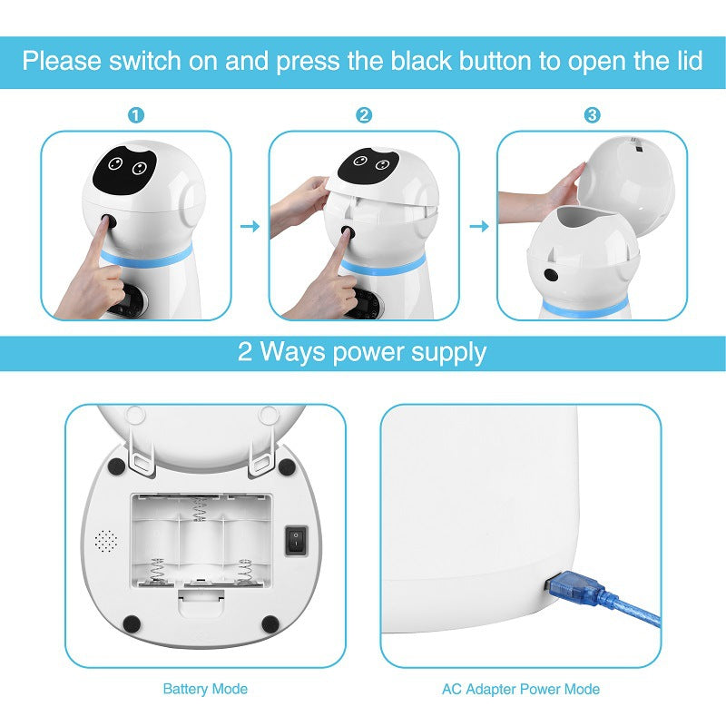 Pet automatic smart feeder