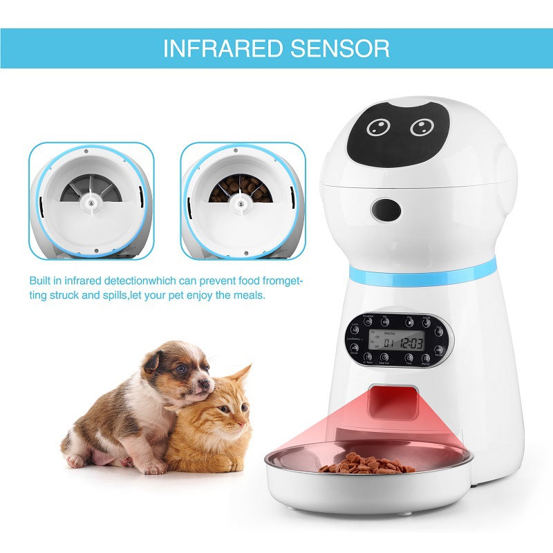 Pet automatic smart feeder