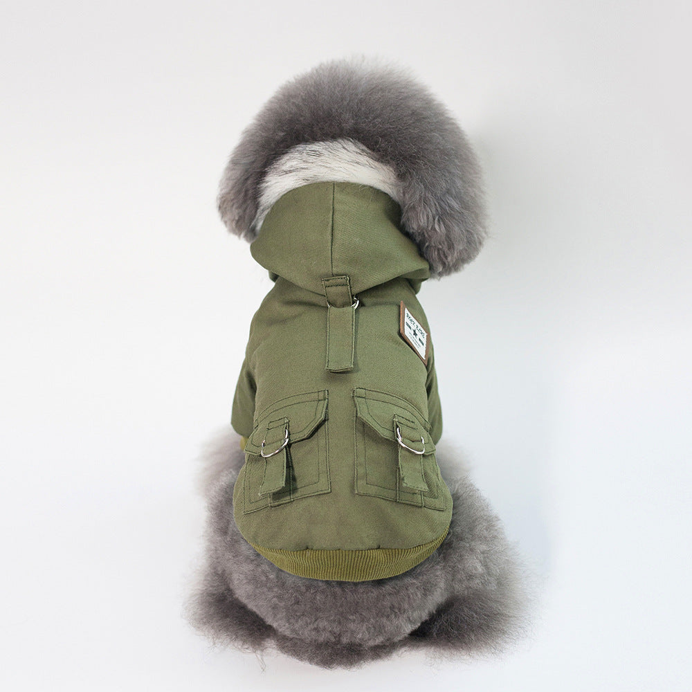 Pet clothing plus velvet (3 colors)