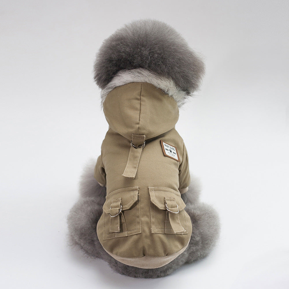 Pet clothing plus velvet (3 colors)