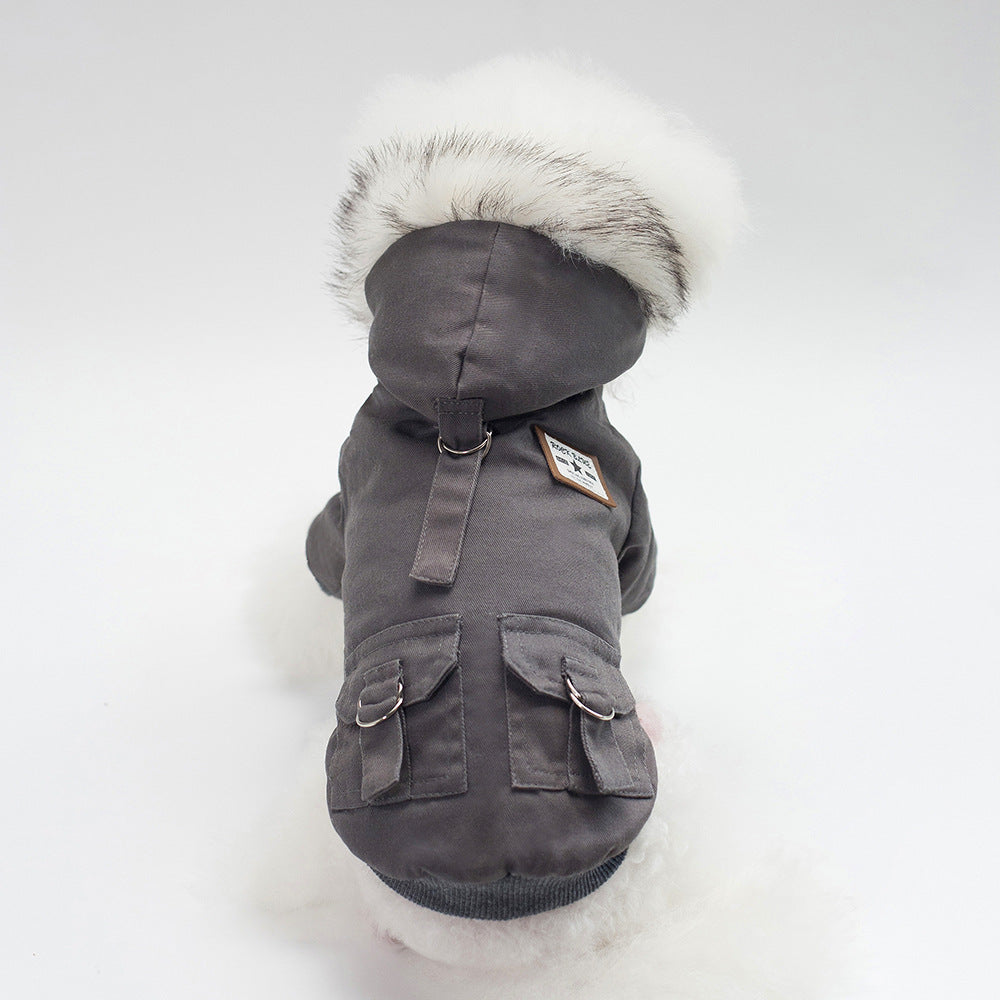 Pet clothing plus velvet (3 colors)