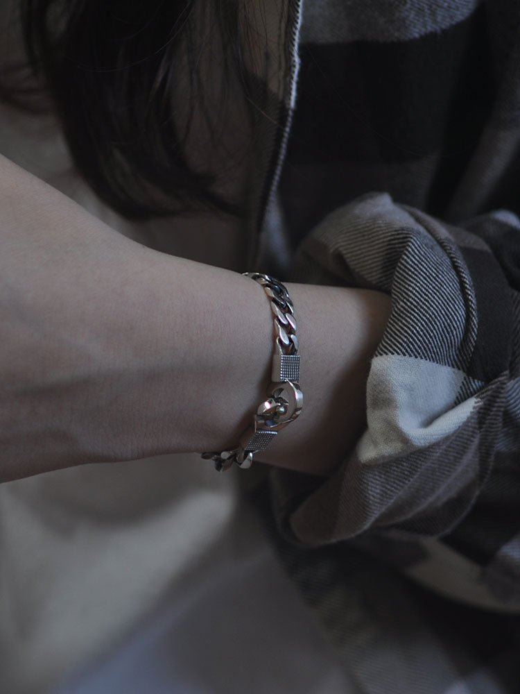 S925 sterling silver bracelet for men and women