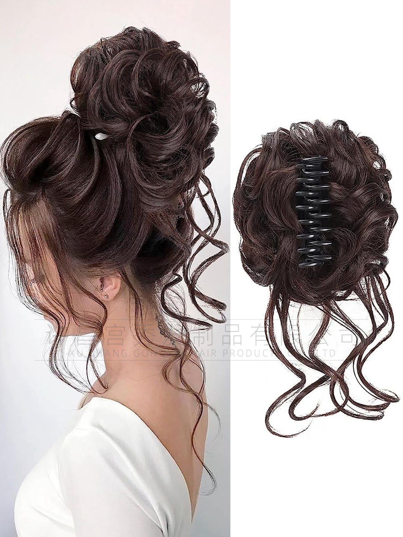 Messy Bun Hair Extension