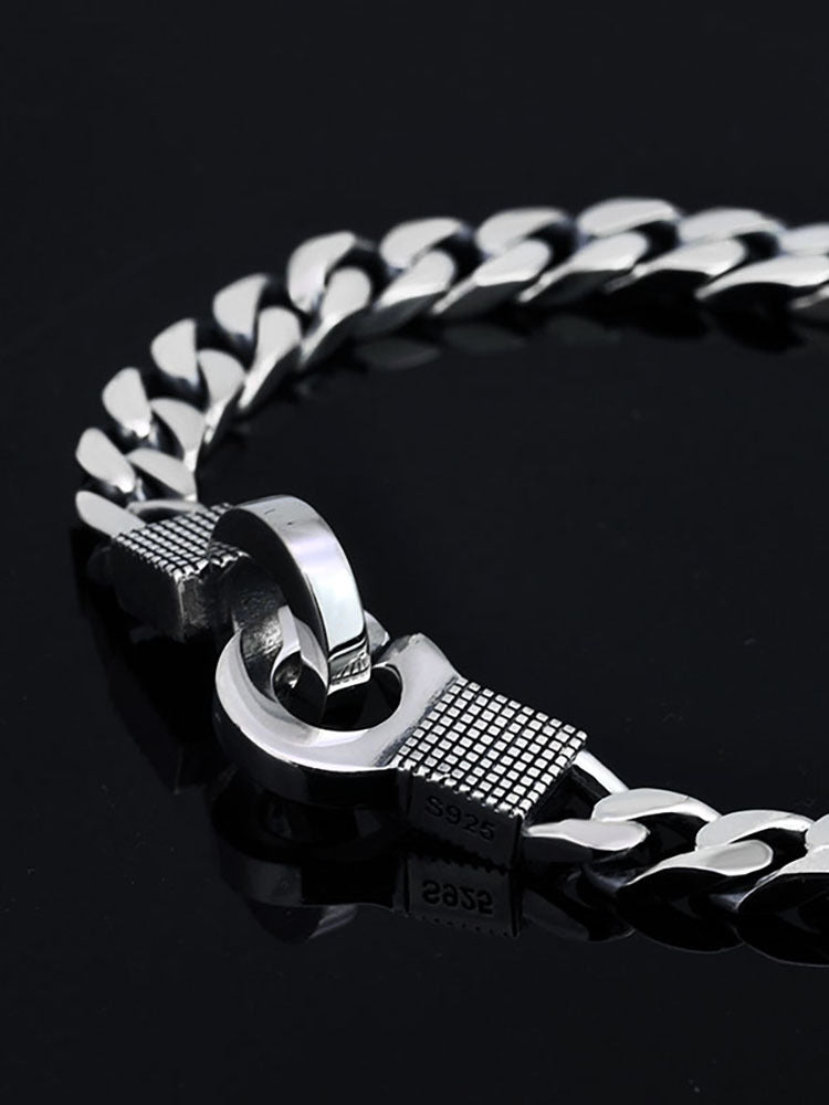 S925 sterling silver bracelet for men and women