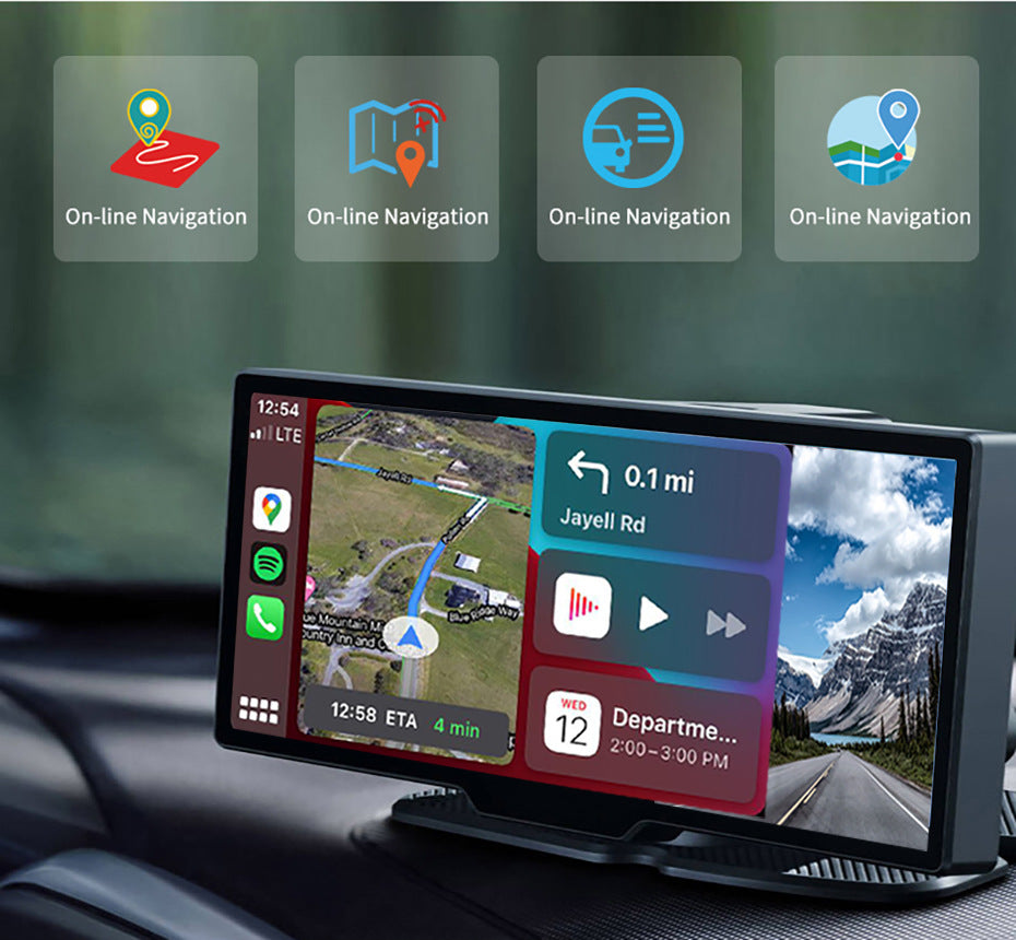 10.26 Smart screen CARPLAY navigation HICAR Bluetooth Android