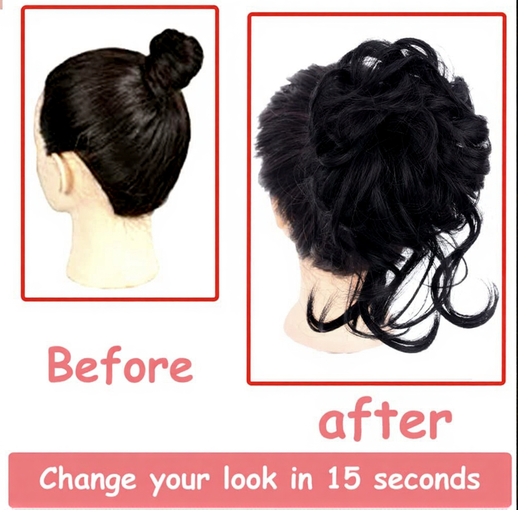 Messy Bun Hair Extension